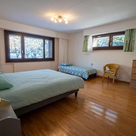 In Villars Sur Ollon, Spacious Gamat 31 With Amazing Views *