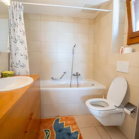 In Villars Sur Ollon, Spacious Gamat 31 With Amazing Views